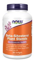 NOW FOODS Beta-sitosterolio augaliniai steroliai (180 kapsulių)