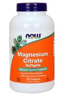 NOW FOODS Magnio citratas (180 kapsulių)