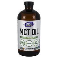NOW FOODS MCT aliejus - bekvapis MCT aliejus (473 ml)