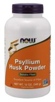 NOW FOODS Psyllium lukštų milteliai - Psyllium sėklų lukštai (340 g)