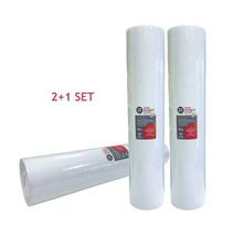 Rinkinys – 3 vienetai Polipropileninis filtras 20" 25 mikronų BigBlue korpusams