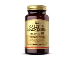 SOLGAR Kalcis Magnis su vitaminu D3 - kalcis, magnis su vitaminu D3 (150 tablečių).