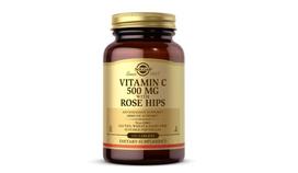 SOLGAR Vitaminas C 500 mg su erškėtuogėmis - Vitaminas C 500 mg su erškėtuogėmis (100 tablečių).