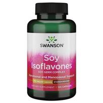 SWANSON Sojų izoflavonai - Sojų izoflavonai (120 kapsulių).