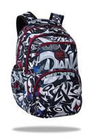Mokyklinė kuprinė Coolpack Pick street art, įvairių spalvų