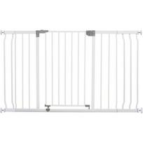 Safety barrier - DREAMBABY - LIBERTY - 1 barrier + 2 extensions - 126-132.5 cm - White