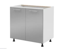 Pastatoma spintelė Liveo Tiffany T22/D80, 80 cm, pilka