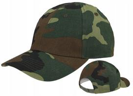 Moderni taktinė kepurė - beisbolo kepurė M-Tac Baseball, Woodland