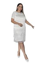 Suknelė moterims N.Fashion 89, balta