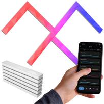 Linijinis žaidimų sieninis šviestuvas LED RGB
