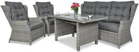 Lauko baldų komplektas TRIVENTO DINING 3, Stone Grey