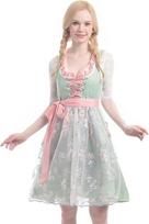 Moteriškas Spalio festivalio kostiumas/dirndl suknelė, žalia