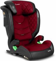 Automobilinė kėdutė Nukido Louis, 15-36 kg Isofix, juoda/raudona