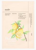 Valomoji burbuliukų kaukė Ondo Beauty 36.5 Charcoal & Yuja, 25 ml