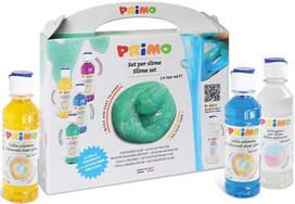 Šlykštukų gaminimo rinkinys Primo Coloured clear glue, 4 spalvos