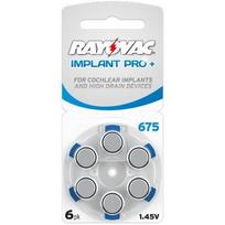 Rayovac Implant PRO+ elementai kochleariniams implantams PR44 675, 6 vnt.