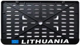 Valstybinio numerio rėmelis lengvosioms ir sunkiasvorėms transporto priemonėms, priekaboms Lithuania Virbantė 300 x 150 mm, 1 vnt.