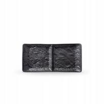 Wilmax lėkštė, 27x13 cm, Stačiakampė porcelianinė lėkštė juoda 27x13 cm Wilmax 2 sekcijos