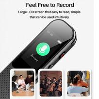 Diktofonas 32GB skaitmeninis diktofonas, balsu aktyvinamas įrašymo įrenginys, įmontuotas garsiakalbis su MP3 grotuvu, triukšmo mažinimas, įkraunamas stereo HD garso įrašymas, skirtas paskaitų interviu susitikimui