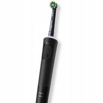"Oral-B Vitality Pro D103 Protect X Clean" (kryžminio veikimo juodas) + 4 tikslūs pakaitalai + baltas dėklas