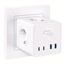 Adapteris su 4 USB įkrovimo lizdais