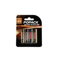 Popack AA (LR6) elementai / baterijos, 4vnt.