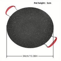 Korėjietiška grilio keptuvė su nelimpančia danga, 34cm