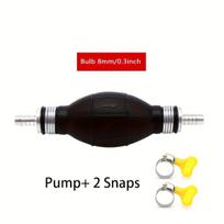 Rankinis kuro perpylimo siurblys su 8mm jungtimi, 8mm+2 Snap