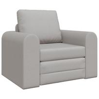 Grindų Sofa Lova 2-in-1 Debesų Pilka 98x71x83 cm Audinys
