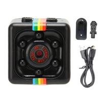 Mini kamera 1080P HD naktinio matymo 140 laipsnių objektyvo maža sportinė DV vaizdo kamera, skirta lauko darbams viduje juoda