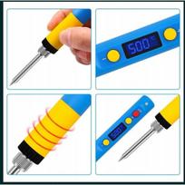 Lituoklis Smart Solder Pro T65-BC2 – LCD ekranas, Įkaitimas per 8 s, 65W USB-C