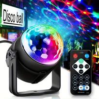 Garso aktyvuojamas RGB disko šviestuvas