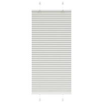 Klostuota žaliuze šviesiai pilka 55x150 cm audinio plotis