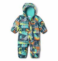Columbia kombinezonas berniukams SN0219-415, žalias dino printas, 86 cm