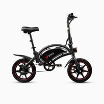 Elektrinis dviratis Dyu D3F 14'', juodas