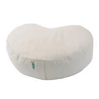 Grikių lukštų pufas Heart 45×35x13 cm, smėlio spalva, Grikė