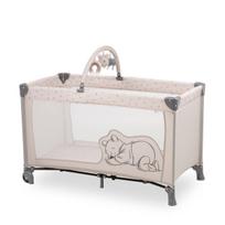 Kelioninė lovytė-maniežas Dream N Play Go Pooh Rainbow, Beige