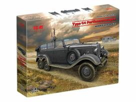 Klijuojamas Modelis ICM 35530 G4 with armament, WWII German Car 1/35