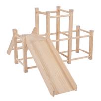 Medinė žaidimų aikštelė Montessori KiddyMoon, smėlinė