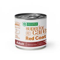 Nature's Protection Superior Care suaugusių visų veislių raudonkailių šunų pašaro papildas - sriuba su lašiša ir tunu, 140 ml