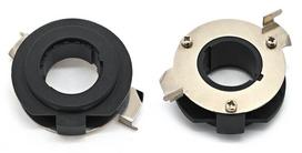 LED lempučių adapteriai MotoLEDy H7, Adapter H7 LED-pirnidele koos äärikuga, BMW, Audi, Mercedes, VW, Nissan, Buick, Opel - 2 tk.