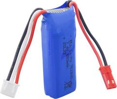 Ličio baterija 751845 7.4V 550mAh, skirta Wltoys K969 K979 K989 K999 P929 P939 didelio greičio nuotolinio valdymo automobilių priedams