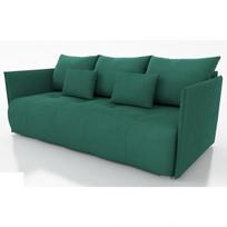 Sofa-lova Nesta, žalia, pliušas