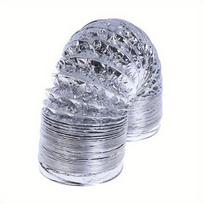 1 vnt 10.16 cm ventiliacijos lankstus aliuminis vamzdis.