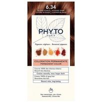 Nuolatinė spalva - PHYTO - Phytocolor 6.34 - Tamsus auksinis šviesus - Be amoniako - Kremas