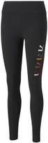 Tamprės moterims Puma Classics Graphics Black 531645 01, juodos
