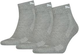Kojinės vyrams Puma Cushioned QU 907943 03, pilkos, 35-38