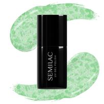 Hibridinis nagų lakas Semilac UV Gel Polish, 494 Frozen Pistachios, 7 ml