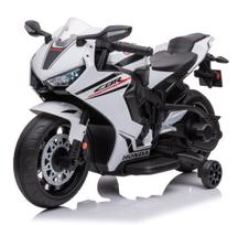 Vaikiškas elektrinis motociklas Honda CBR 1000RR Sun Baby, baltas