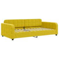 Sofa-lova vidaXL, 90x200 cm, geltona